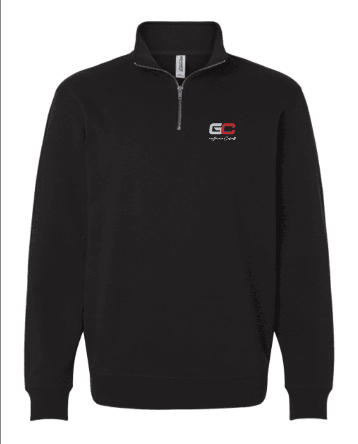 Quarter Zip Embroidered