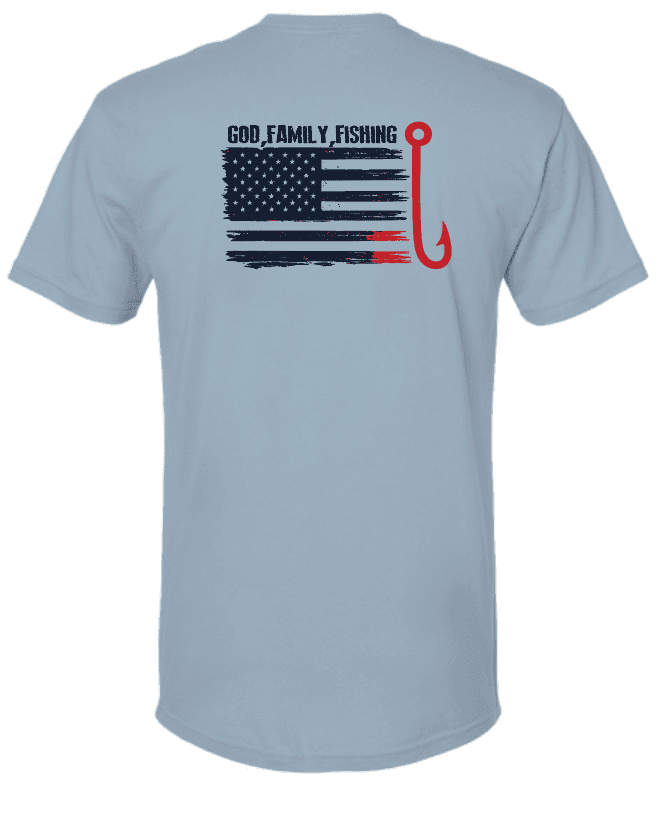 God Family Fishing Tee