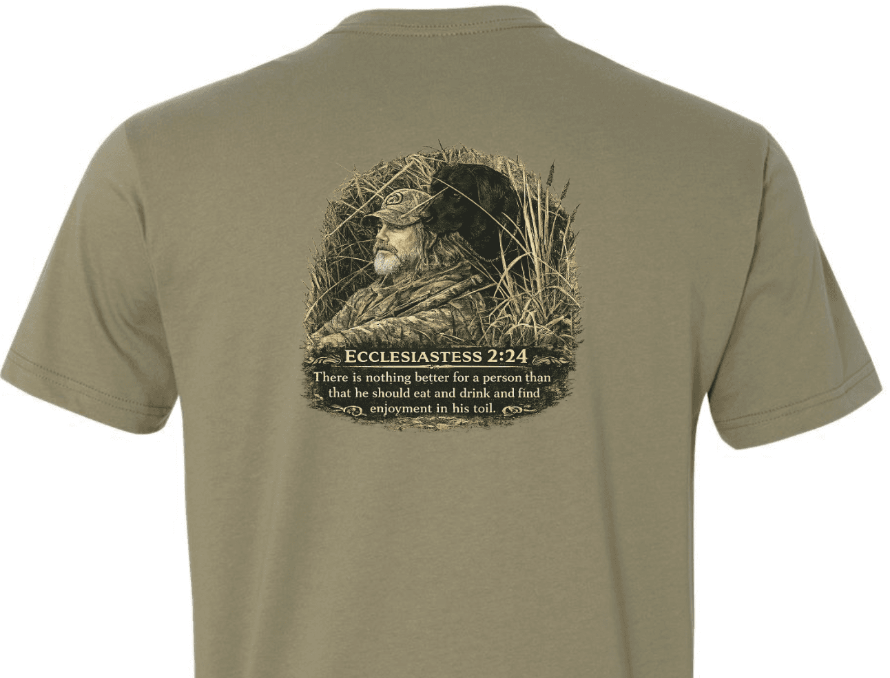 Man Dog Hunt Tee